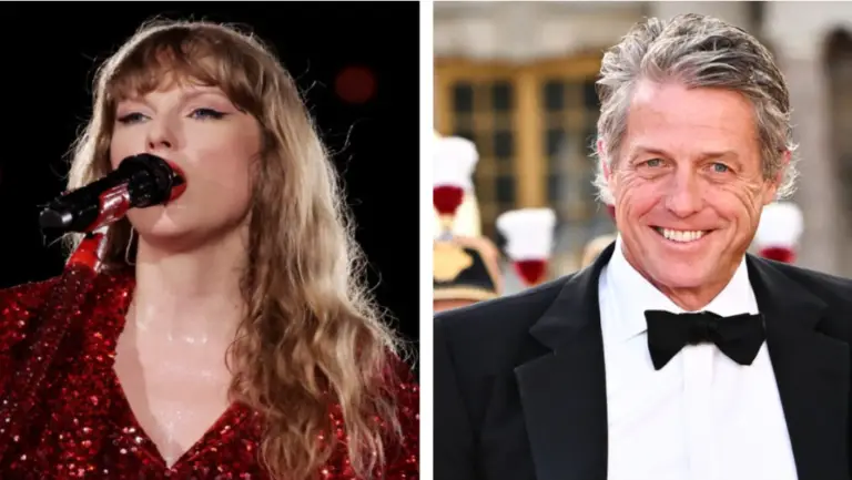 Taylor Swift and Hugh Grant