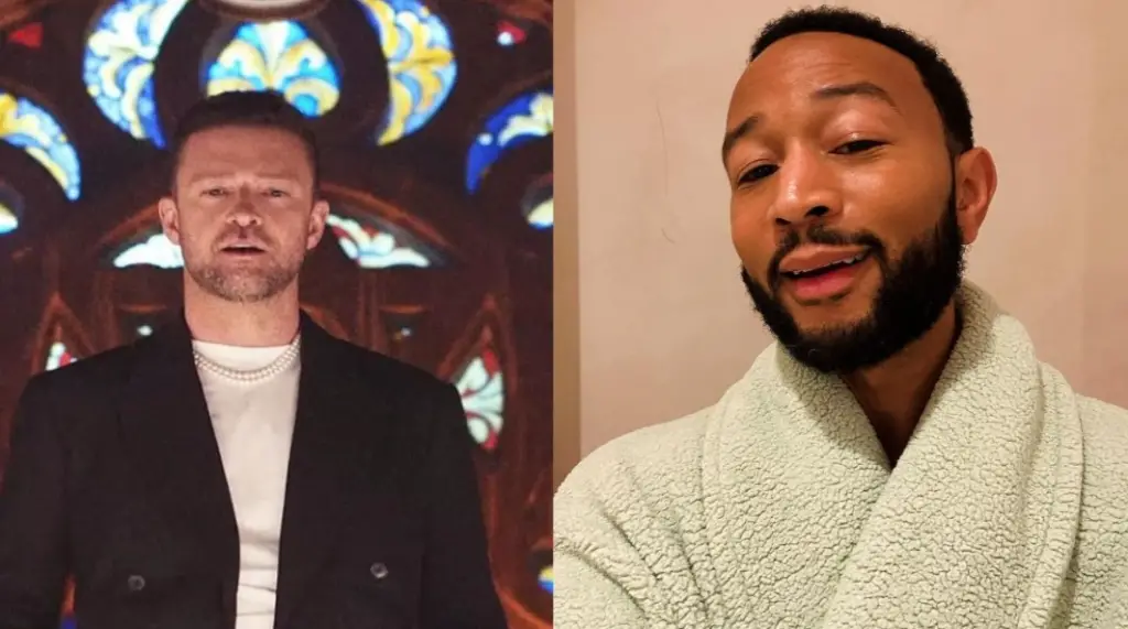 (Image Courtesy: Instagram/ John Legend, Justin Timberlake)