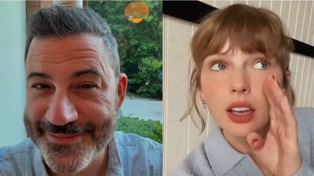 Image Courtesy: Instagram/ Jimmy Kimmel and Taylor Swift