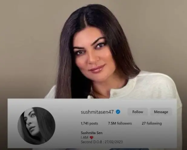 Sushmita Sen's "Second Birthday": A Heartfelt Revelation