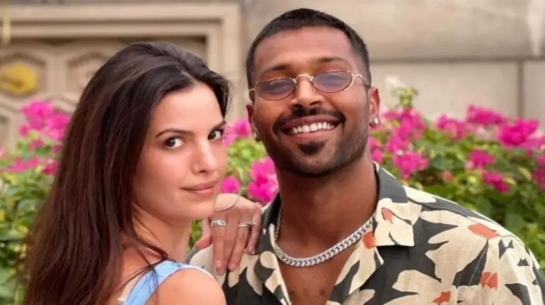 Hardik Pandya and Natasa Stankovic